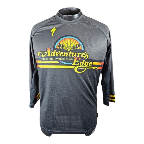 Specialized Other - Specialized Men's SZ M Cycling Jersey adventures Edge Multi Color 3/4 Sleeve